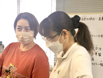 未来ケアカレッジ取材風景